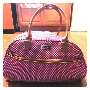 JESSICA SIMPSON carry on w/ wheels